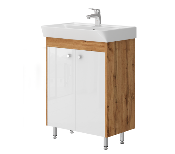 Тумба у ванну підлогова Juventa Trinity Tn-60 дуб вотан