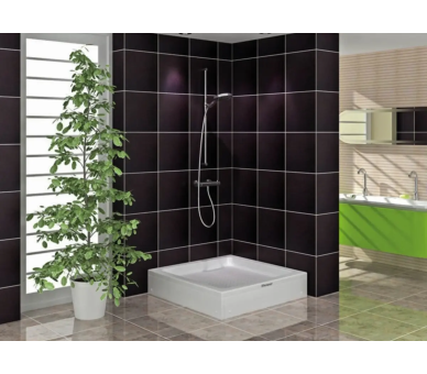 Душевий піддон 70x70x18 Shower CARISMA SW-8690 дрібний