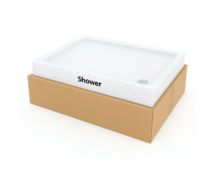 Душевой поддон 120x80x15 Shower SHOWART SINGAPUR мелкий