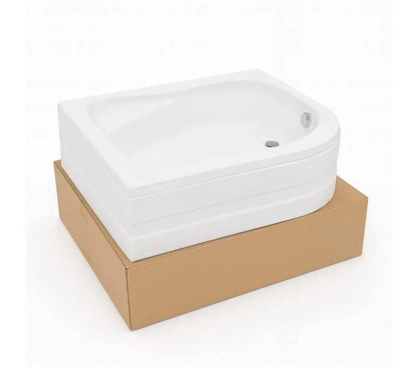 Душевой поддон 120x80x45 Shower FERISYA SW-6282 L глубокий