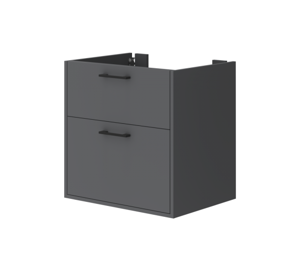 Тумба у ванну універсальна Juventa Afina Af-60 антрацит