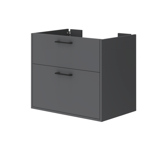 Тумба у ванну універсальна Juventa Afina Af-70 антрацит