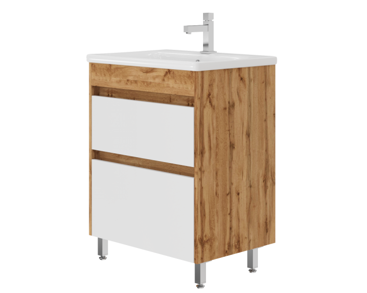 Тумба у ванну універсальна Juventa Luton Lt-65 дуб вотан