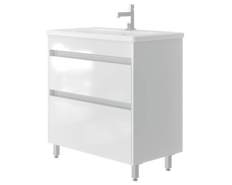 Тумба у ванну універсальна Juventa Luton Lt-80 біла