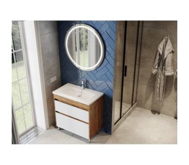 Тумба у ванну універсальна Juventa Luton Lt-80 дуб вотан