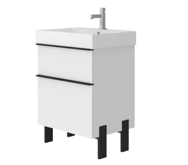 Тумба у ванну універсальна Juventa Manhattan Mh-60 біла Тумба у ванну універсальна Juventa Manhattan Mh-60 біла