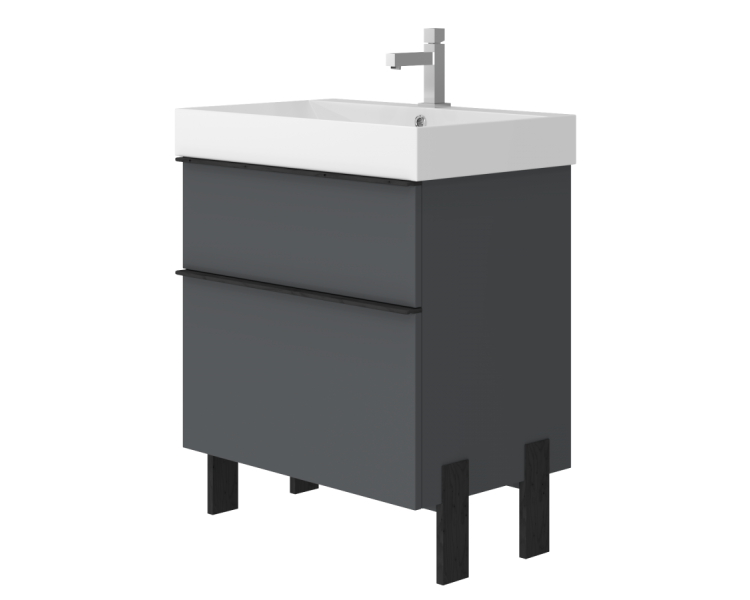 Тумба у ванну універсальна Juventa Manhattan Mh-70 сіра Тумба у ванну універсальна Juventa Manhattan Mh-70 сіра