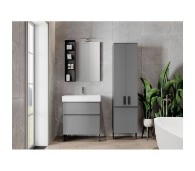 Тумба у ванну універсальна Juventa Manhattan Mh-70 сіра Тумба у ванну універсальна Juventa Manhattan Mh-70 сіра