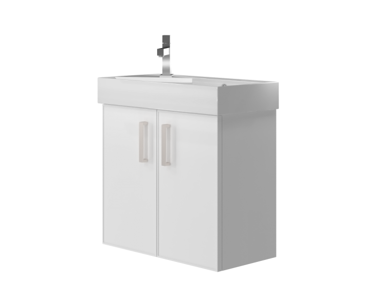 Тумба в ванную подвесная Juventa Manhattan Mnh-65 белая