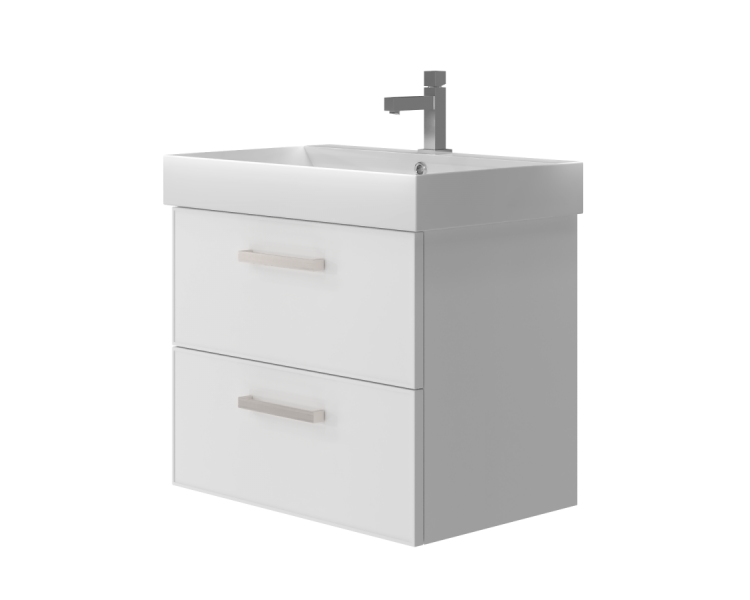 Тумба в ванную подвесная Juventa Manhattan Mnh-70 белая