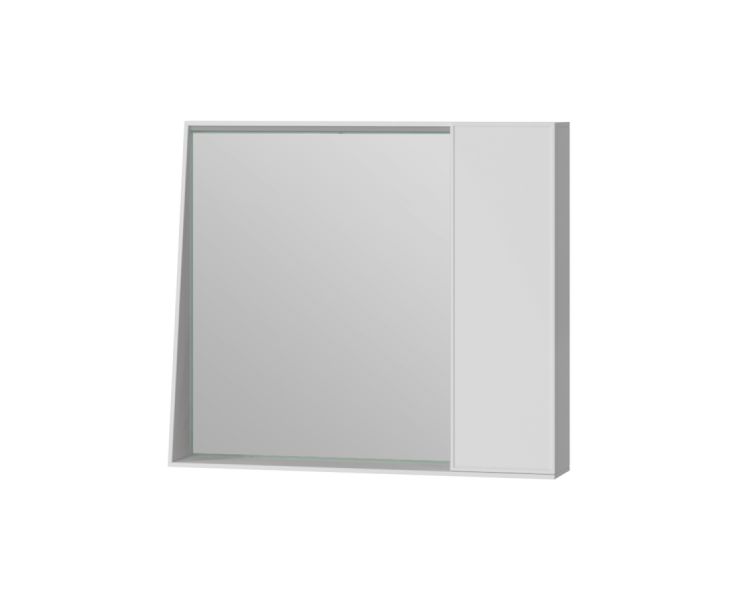 Зеркало со шкафом Juventa Manhattan MnhMC-80 белое