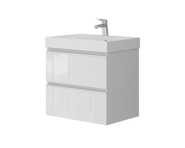 Тумба в ванную подвесная Juventa Savona new Sv-60 белая