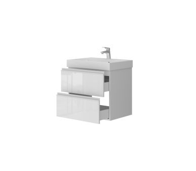 Тумба в ванную подвесная Juventa Savona new Sv-60 белая