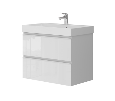 Тумба в ванную подвесная Juventa Savona new Sv-70 белая