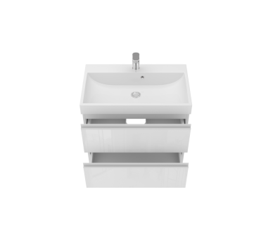 Тумба у ванну підвісна Juventa Savona new Sv-70 біла