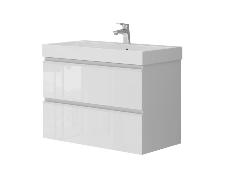 Тумба у ванну підвісна Juventa Savona new Sv-80 біла