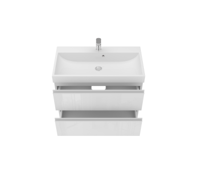 Тумба в ванную подвесная Juventa Savona new Sv-80 белая