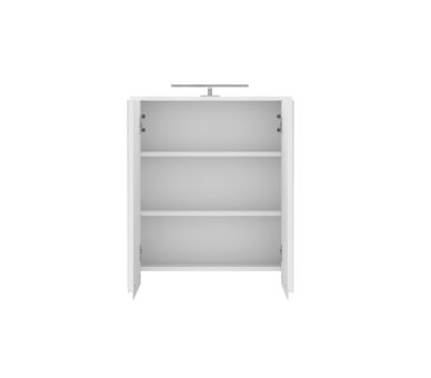 Дзеркальна шафа Juventa Savona new SvM-60 біла