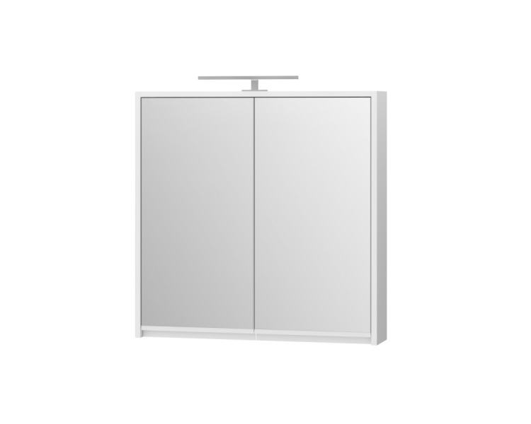 Дзеркальна шафа Juventa Savona new SvM-70 біла