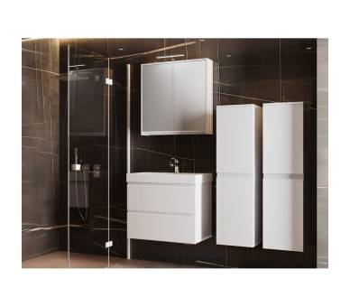 Дзеркальна шафа Juventa Savona new SvM-70 біла