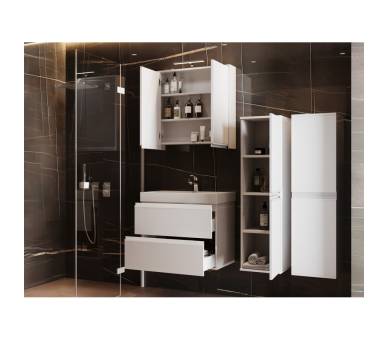 Дзеркальна шафа Juventa Savona new SvM-70 біла