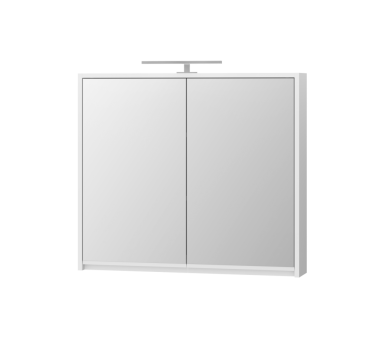 Зеркальный шкаф Juventa Savona new SvM-80 белый