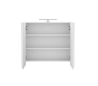 Зеркальный шкаф Juventa Savona new SvM-80 белый