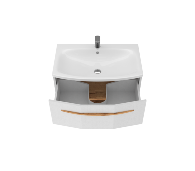 Тумба у ванну підвісна Juventa Stellantis-80 біла