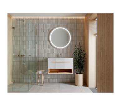 Тумба в ванную подвесная Juventa Stellantis-80 белая