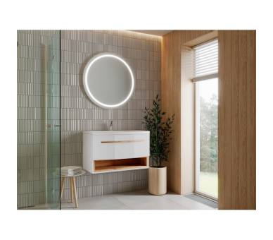 Тумба у ванну підвісна Juventa Stellantis-80 біла