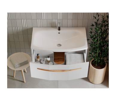 Тумба у ванну підвісна Juventa Stellantis-80 біла