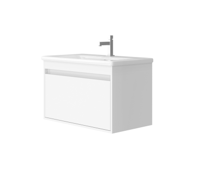 Тумба у ванну підвісна Juventa Malta Mlt-80 біла