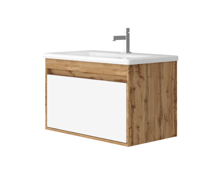 Тумба у ванну підвісна Juventa Malta Mlt-80 дуб вотан