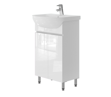 Тумба в ванную напольная Juventa Monika M1-50 белая