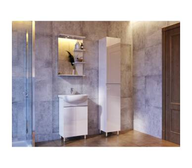 Тумба у ванну підлогова Juventa Monika M1-55 біла