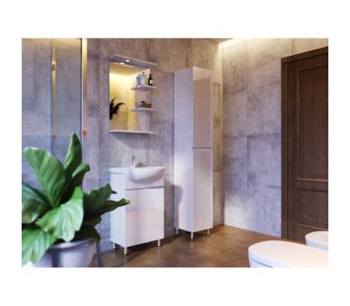 Тумба у ванну підлогова Juventa Monika M1-55 біла