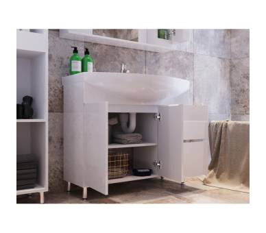Тумба у ванну підлогова Juventa Monika M4-95 біла