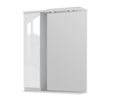 Дзеркало з шафою Juventa Monika MMC2-65 ліве біле