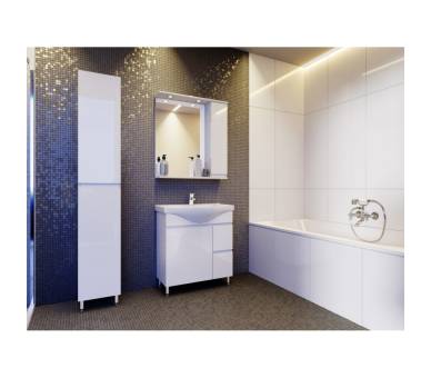 Дзеркало з шафою Juventa Monika MMC2-65 праве біле