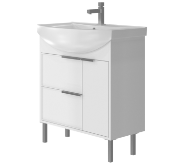 Тумба у ванну підлогова Juventa Sofia Sf-75 біла