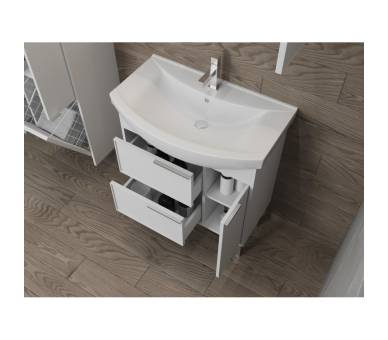 Тумба в ванную напольная Juventa Sofia Sf-75 белая