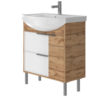 Тумба у ванну підлогова Juventa Sofia Sf-75 дуб вотан