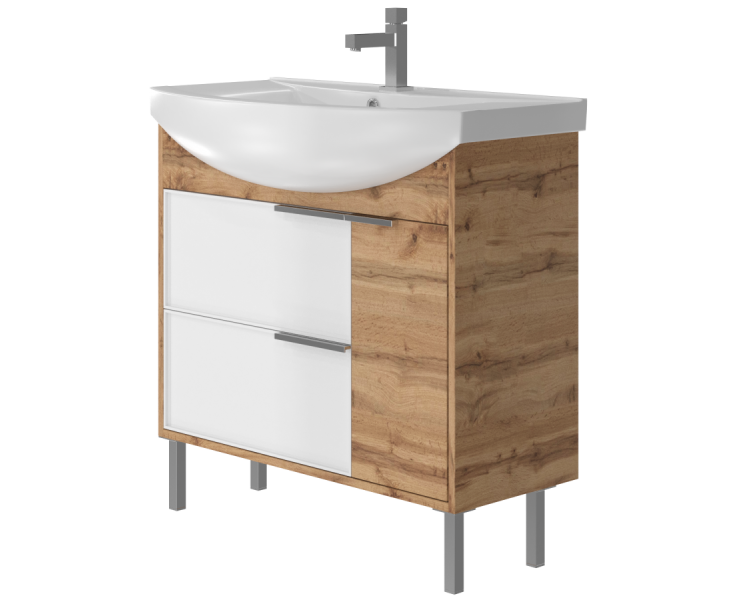 Тумба в ванную напольная Juventa Sofia Sf-85 дуб вотан