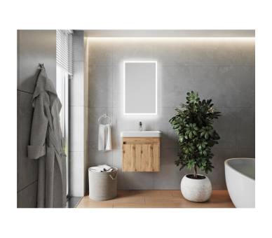 Тумба в ванную подвесная Juventa Florida Fi-55 дуб вотан