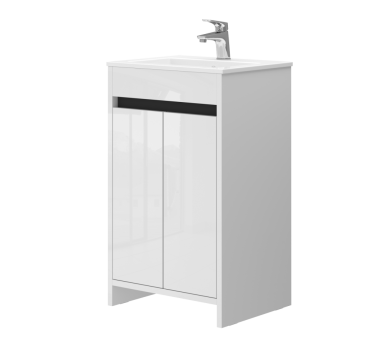Тумба в ванную напольная Juventa Lemgo Lm-50 белая