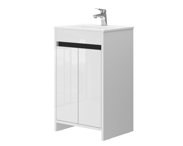 Тумба у ванну підлогова Juventa Lemgo Lm-50 біла