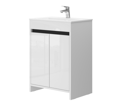 Тумба у ванну підлогова Juventa Lemgo Lm-60 біла