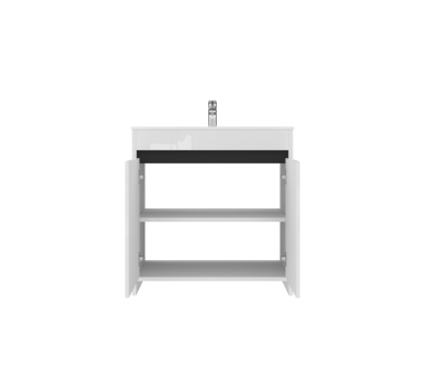 Тумба в ванную напольная Juventa Lemgo Lm-80 белая