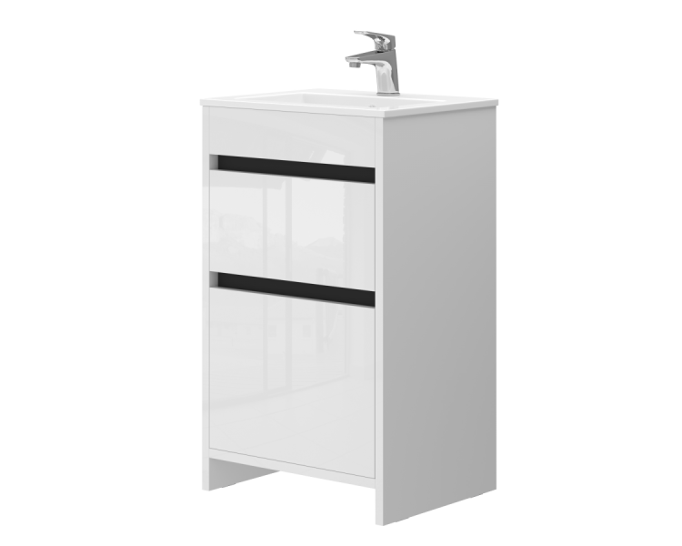 Тумба в ванную напольная Juventa Detmold Dt-50 белая