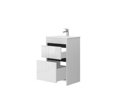 Тумба у ванну підлогова Juventa Detmold Dt-50 біла